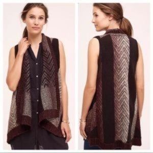 Anthropologie Sleeping on Snow Malbi Sweater Vest